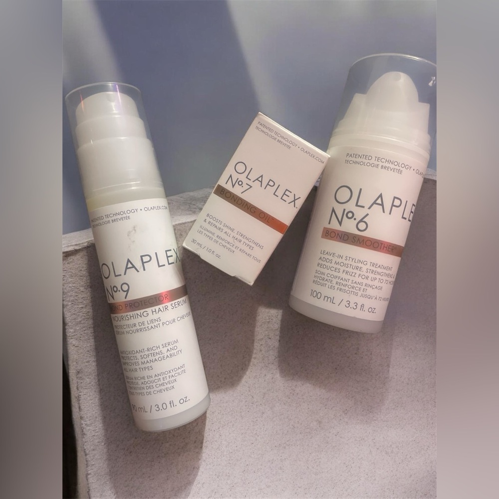 Olaplex Hair Serum No.9 and Bonding Oil No.7 and Bond Smoother No.6 Set